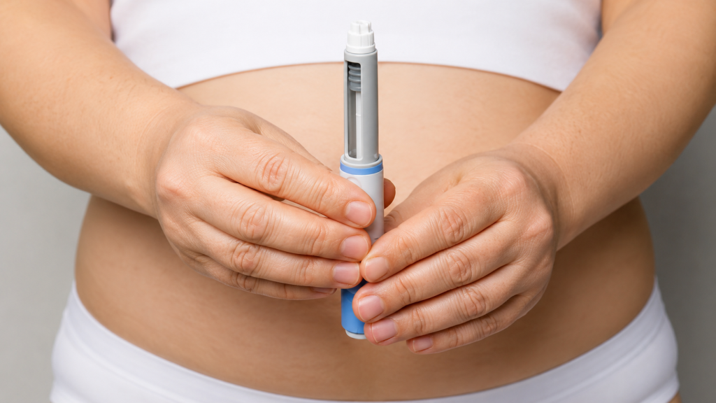 Retatrutide UK injection pen for weight management and metabolic health treatment information